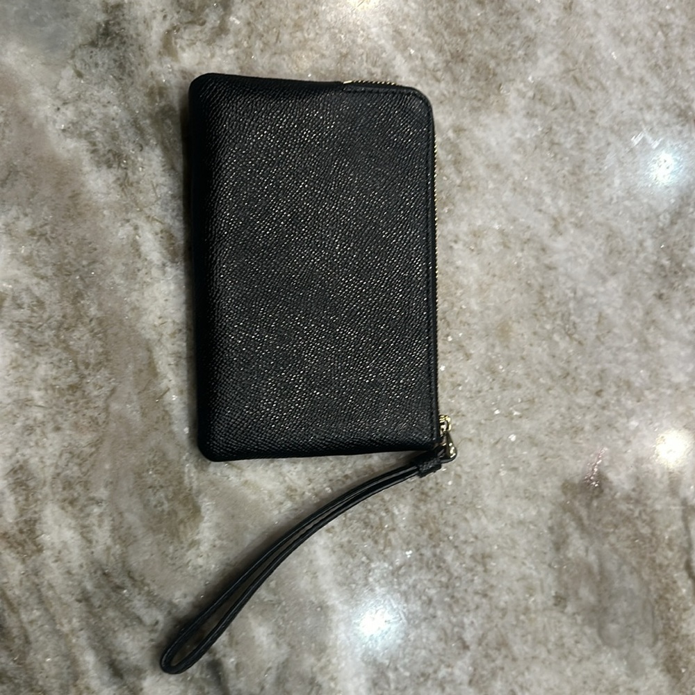 Black Coach Patterned Wallet! - image 2